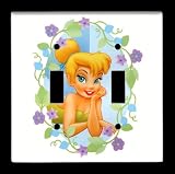 TINKERBELL TINKER BELL DOUBLE TOGGLE SWITCH PLATE