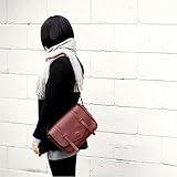 CaseCrown Vintage Parisian Style Top Flip Camera Bag with Partition to Protect the Canon EOS Rebel T1i 15.1MP Digital SLR Camera Carrying