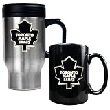 NHL Toronto Maple Leafs Travel Mug & Ceramic Mug Set