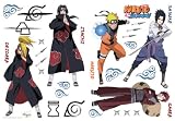 ABYstyle ABYstyle - ABYDCO075 - Loisir Créatif - Naruto - Planche de Stickers Muraux - Shippuden 1