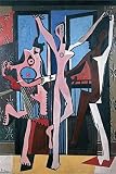 The Perfect Effect Canvas Of Oil Painting 'Pablo Picasso - The Three Dancers, 1925' ,size: 8x12 Inch / 20x31 Cm ,this Cheap But High Quality Art Decorative Art Decorative Prints On Canvas Is Fit For Gift For Girl Friend And Boy Friend And Home Decor And Gifts
