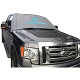 icescreen Magnetic Windshield Ice and Snow Cover, X-Large, Grey