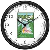 Jamaican Travel Poster Romantic Couple in Waterfall Wall Clock by WatchBuddy Timepieces 51l0NSMlZeL. SL160 Jamaican Travel Poster Romantic Couple in Waterfall Wall Clock by WatchBuddy Timepieces
