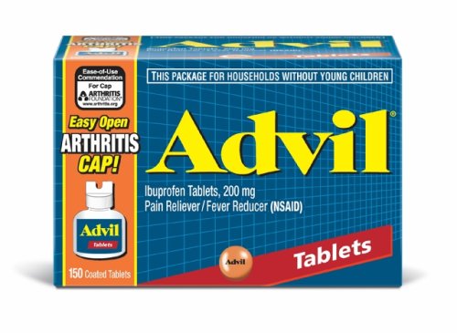 Advil Tablets E-Z Open Cap, 200 mg, 150-Count Bottle