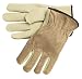 Memphis 3205XL Xl Kevlar Brown Pr Split Leather Driver Glv