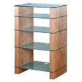 BLOK STAX DeLuxe 500 Five Shelf Oak Hifi Stand & AV TV Rack Unit
