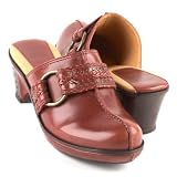 Frye Cheryl Brick Red mules by FRYE