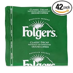 PAG06927 - Folgers Premeasured Decaffeinated Coffee Packs by Procter & Gamble
