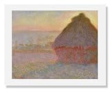 Claude Monet, Grainstack (Sunset)