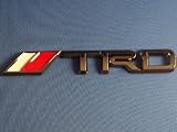 TRD Black Chrome Trunk 3D Emblem