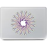iCasso Colorful Pattern Removable Vinyl Decal Sticker Skin for Apple Macbook Pro Air Mac 13" inch / Unibody 13 Inch Laptop #14