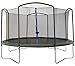 ULTRAPOWER SPORTS Trampoline 12Ft Replacement Safety Enclousure Net for 4 Arched Supports or 8 Straight Poles Round Frame Trampolines (Net Only) …
