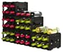 Storvino Nero 6 Bottle Wine Storage Container