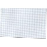 Ampad Quadrille Double Sided Pad, 11 x 17, White, 4x4 Quad Rule, 50 Sheets, 1 Pad (22-037)
