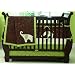 Carter's Elephant 4 Piece Crib Bedding Set, Green