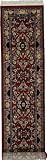 27 x 1110 Red Persian Tabriz Runner Rug