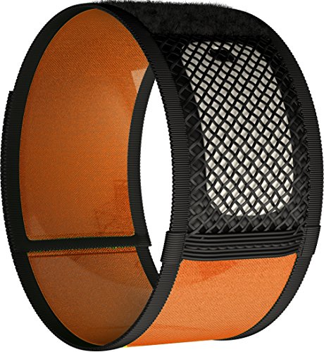 iCooker® Mosquito Repellent Bracelet + 2x FREE Repellent Refills - [No Spray, DEET-FREE] Best Pest Control Repeller Products for Ants, Insects & other Mosquitoes - Perfect for Kids, Adults, Women and Men - 100% Money Back Guarantee [ Black / Orange]