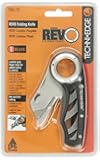 Techni Edge 03-731 REVO Folding Utility Knife (Black or Gray, Color Varies)