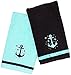 Sourpuss Clothing Anchor Bathroom Hand Towel Set