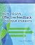 How to Give Effective Feedback to Your Students