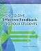 How to Give Effective Feedback to Your Students