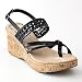 Mudd Nydell Platform Wedge Sandals