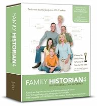Family Historian 4 Deluxe Genealogy Software (PC CD)
