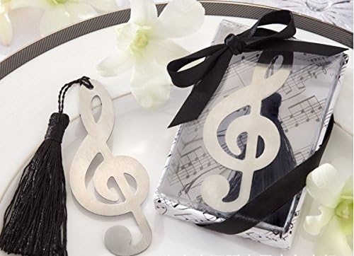 Doboa Timeless Duet Brushed-Metal Openwork Bookmark with Elegant Silk Tassel