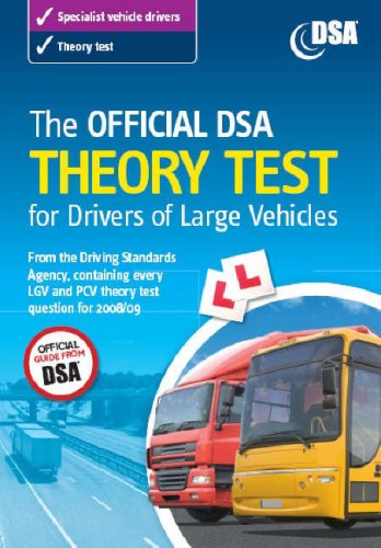 Childrens Toyshop  Books : The Official DSA Theory Test for Drivers of Large Vehicles 2008/09 Edition