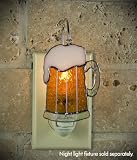 Switchables Beer Mug Stained Glass Night Light Cover