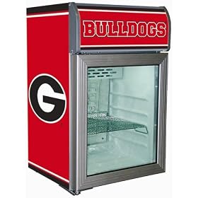 New Mini Fridge Compact Refrigerator University of Georgia Bulldogs
