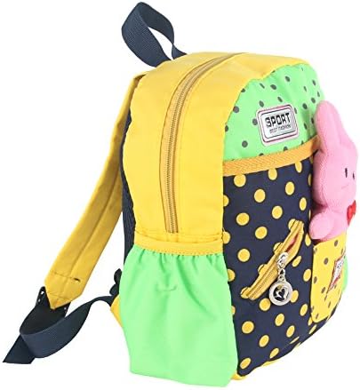 Your Gallery Baby's Cute Kawaii Rabbit Polka Dots Small Backpack for Toddlers, navy