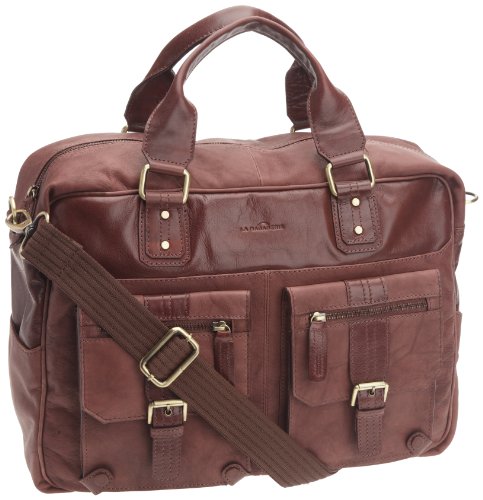 La Bagagerie Georges, Sac à main homme - Marron, Cuir, Taille unique La Bagagerie Georges, Sac à main homme - Marron, Cuir, Taille unique