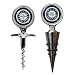 Seattle Mariners MLB Cork Screw and Wine Bottle Topper Set by Great American Products