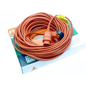 Genuine Flymo 20 metre Extension Cable to suit all Flymo Electric Lawnmowers FLY101