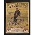 Howe Bicycles Tricycles Advertising Sign Postcard Bikes by Howe