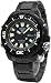 Seiko 5 Sports Men's 200M Stainless Steel Black IP Self Winding Automatic Diver Watch with Black Face Model SKZ255K1