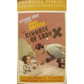 Divorce of Lady X [VHS]