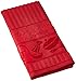 Cook! Collection Solid Color Jacquard Terry Kitchen Dish Towel - Kay Dee Designs - Red