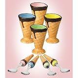 Set of 8 Ice Cream Cones