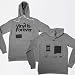 Vinyl is Forever - Justin Thomas Kay - Light Grey Pullover Hoodie