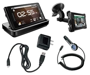 Motorola DROID Car Mount, Multimedia Station, Car Charger, Data Cable and Travel Charger