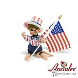 6 Patriotic Boy Mouse By Annalee by Annalee