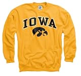Iowa Hawkeyes Gold Perennial II Crewneck Sweatshirt