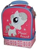 Buy Littlest Pet Shop Horsin' Around Insulated Lunch Bag / Lunch Box With 2 Compartments