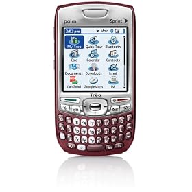 Palm 755p Burgundy Smartphone