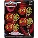 Power Rangers Spinner Whistles 4ct