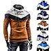 Fancyqube(TM) Men's Casual Thicken Fleece Hooded Pullover Sweatshirt