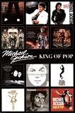 Michael Jackson (Album Covers) Music Poster Print - 24x36