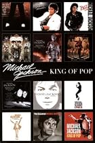 Michael Jackson (Album Covers) Music Poster Print - 24x36